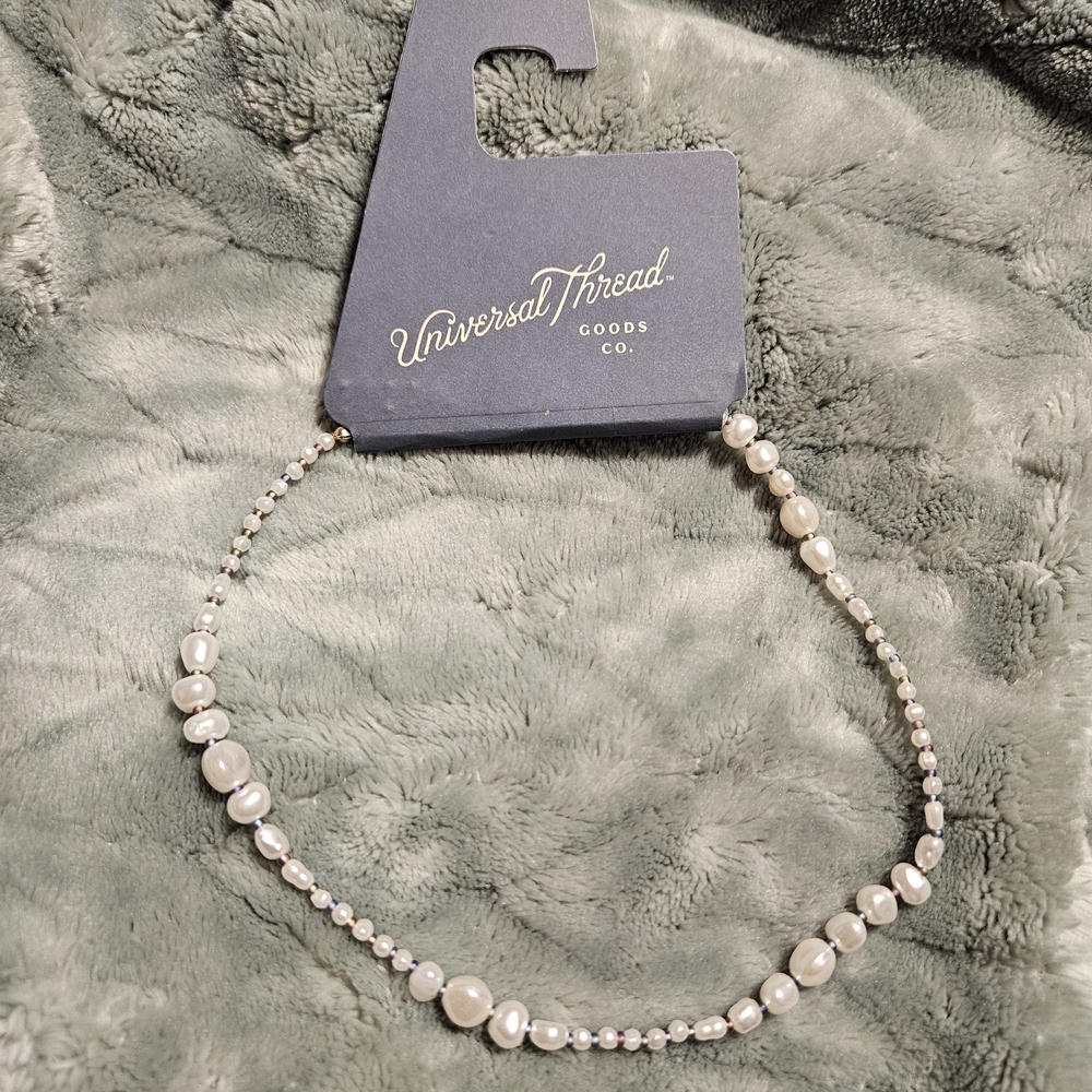 Universal Thread - Off-White Beaded Necklace